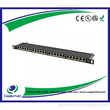 FTP 0.5u Cat.6 Patch Panel Krone IDC